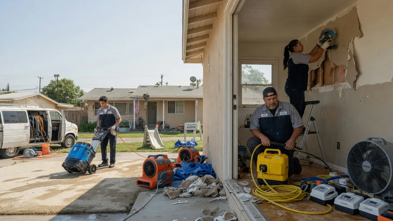 Water Damage Restoration in Blue Rock, OH near me